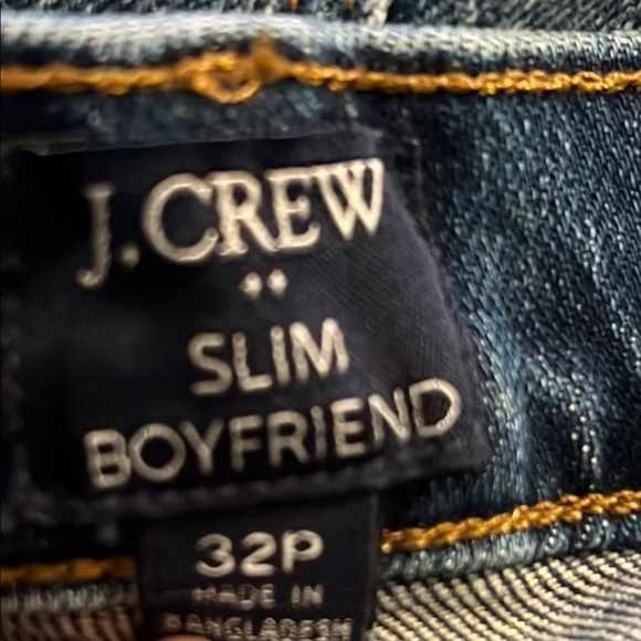 J. Crew Petite slim boyfriend jean in all-day stretch Size 32P - Picture 4 of 4